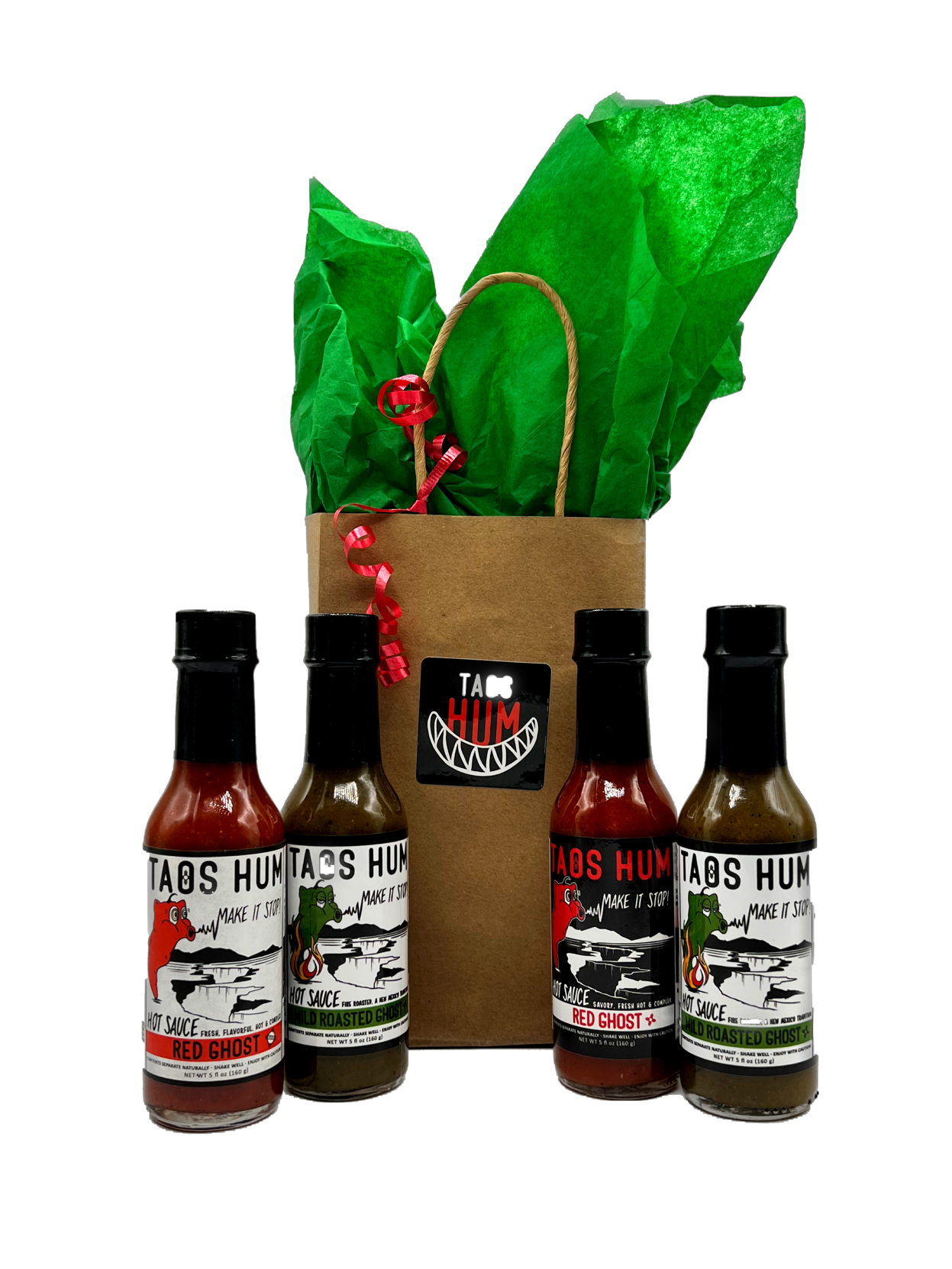 A 2 Bottle New Mexico Red and Green Bundle! - Gift Bag